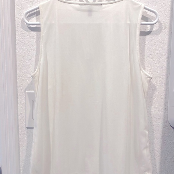 NWT WHBM Sequin Tank with Floral Embroidery - Picture 8 of 9